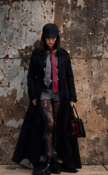 Full-length view of the Future Fashion look